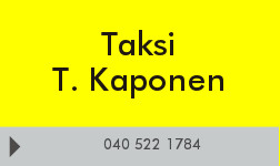 Taksi T. Kaponen logo